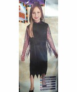 Gothic Vampiress For 5-7 Years Size Medium 8-10 Black (LOC TUB 107) - $363.47 MXN