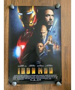 *IRON MAN (2008) SS Advance One-Sheet Robert Downey Jr., Gwyneth Paltrow... - $150.00