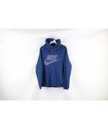 Nike Sportswear Womens Medium Faded Spell Out Big Swoosh Funnel Neck Hoo... - $60.83 CAD