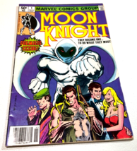 Marvel Comic Book Moon Knight #1 Bronze Age 1980 Very Good - £56.05 GBP