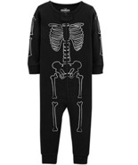 Toddler Boy's Halloween Glow-in-The-Dark Skeleton Cotton Pajama Sleeper - $296.55 MXN Toddler Boy's Halloween Glow-in-The-Dark Skeleton Cotton Pajama Sleeper - $296.55 MXN