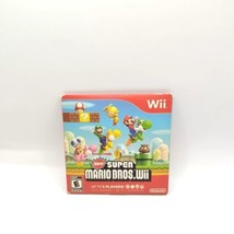 New Super Mario Bros. Wii (Nintendo Wii, 2009) w/ Sleeve, Tested &amp; Worki... - $25.40