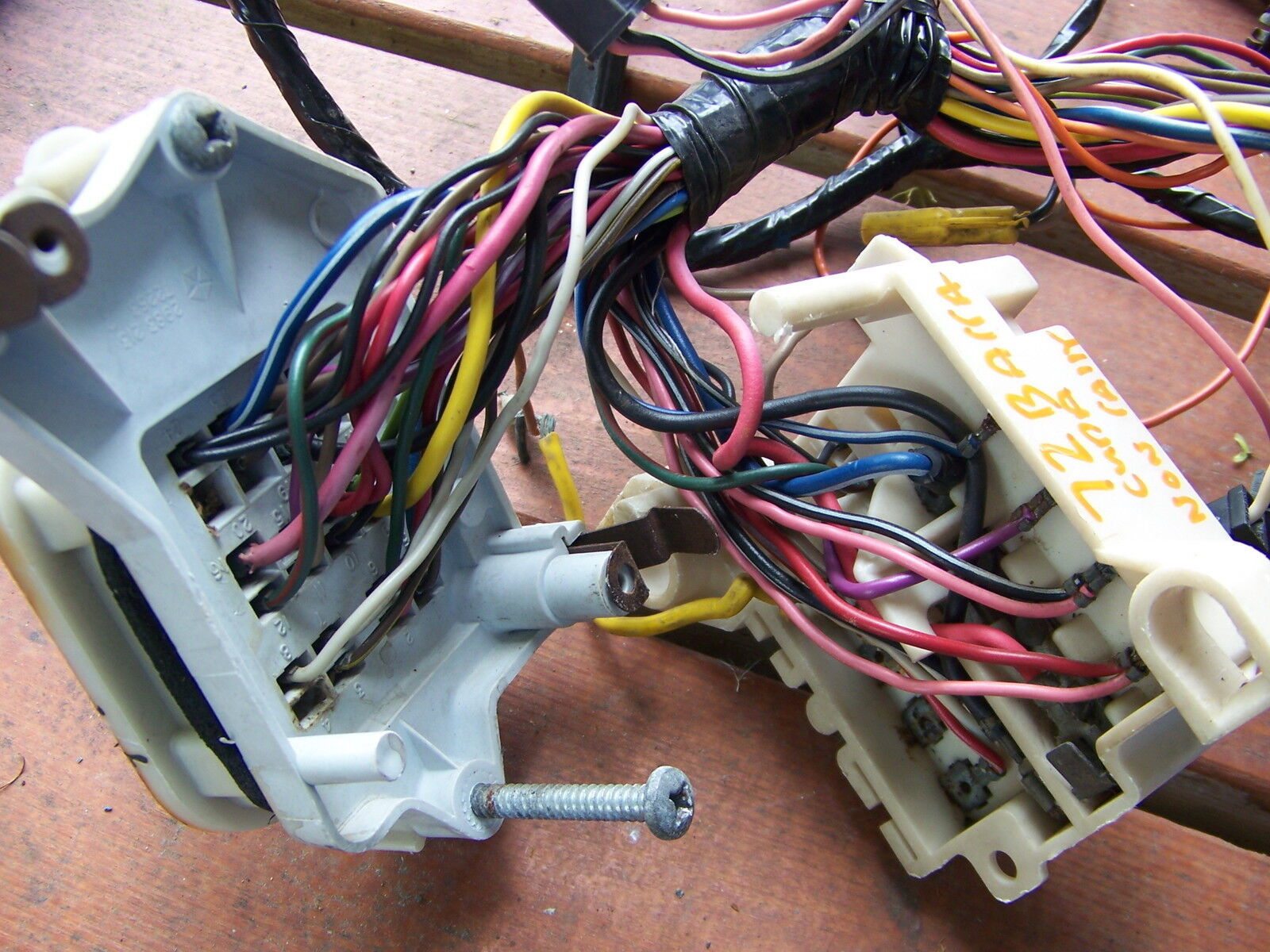 1972 PLYMOUTH BARRACUDA NON RALLYE UNDER DASH WIRING HARNESS COMPLETE OEM 70 71 Item image 5