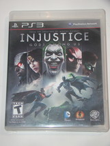 Playstation 3 - Injustice - Gods Among Us (Complete With Manual) - £11.99 GBP