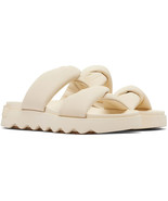 SOREL Women&#39;s Twis tVIIBE Slides Sandels Honey White Size 6 Preppy Casual - $1,092.57 MXN