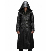 BRAND NEW MEN&#39;S HUNTSMAN BLACK GOTHIC TRENCH COAT - ALL SIZES - $109.99
