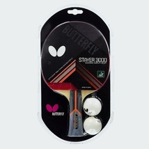 Butterfly Stayer 3000 FL Shakehand Table Tennis Racket Paddles 174g NWT - $49.50