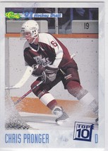 M) 1993 Classic NHL Hockey Draft Trading Card Chris Pronger #2 - $1.97
