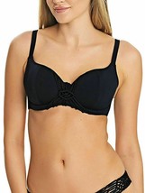 Freya 4054 Macrame Sweetheart Bikini top Sz 30DDD Black - $27.69
