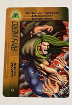 Marvel Overpower Any Hero Card 1996 Doc Samson Gamma Terror - £6.40 GBP
