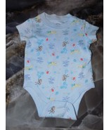 Circo Light Blue Jungle Animals Snap Tee Size NB - €8,58 EUR