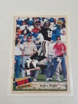 Andre Rison Atlanta Falcons 1992 Upper Deck NFL Scrapbook Card #517 - $0.98