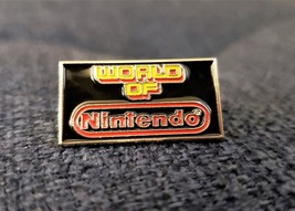 World of Nintendo Enamel Metal Lapel Pin (Promo Memorabilia Sign Collectible) - $6.99