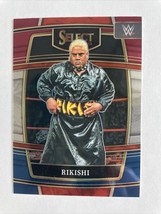 2022 Panini Select WWE Red White &amp; Blue Prizm Parallel #46 RIKISHI - £1.36 GBP