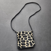 Small Organizer Crossbody Bag Purse Wallet on String Animal Print Koltov - $23.74