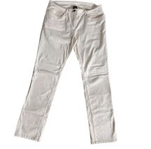 EILEEN FISHER Women's Beige Off White Jeans Size M Straight Leg - $24.95