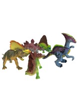 6 Dinosaurs Dimetroden Others 1 Moveable Parts Marks on Bottom Plastic 2... - £19.93 GBP