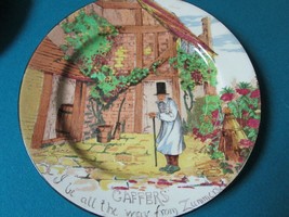 Royal Doulton Cabinet Plate ‘Gaffers’ Signed By Charles Noke C 1923 [*22B] - £51.42 GBP