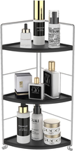Corner Bathroom Organizer Countertop 3-Tier - Makeup Perfume Storage Standing Sh - £27.75 GBP