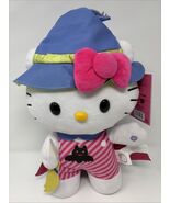 Dancing Hello Kitty Halloween Witch Side Stepper Animated Greeter 2025 N... - $45.00