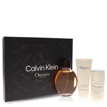 Obsession Cologne By Calvin Klein Gift Set 4.2 oz Eau De Toilette - £49.13 GBP