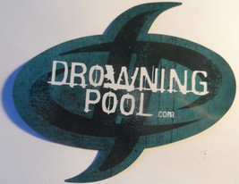 DROWNING POOL 2001 Sticker &quot; Let The Bodies Hit The Floor &quot; Ozzfest Prom... - £7.01 GBP