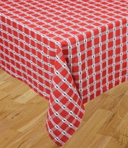 Christmas Tablecloth Christmas Trees Table Cloth Tabletop Cover Kitchen Dining P - £19.61 GBP