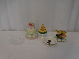 American Girl Doll Marie Grace Cecile Banquet Table Treats Layered Tiered Cake + - £235.84 GBP