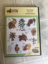 Beautiful Harvest Amazing Designs 20 Classic Designs ADC-62 Embroidery D... - £22.15 GBP