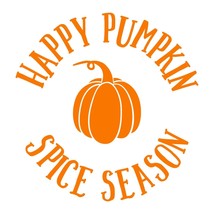 AnyColor Happy Pumpkin Spice Season Fall Decor Autumn Decal Sticker for car cup - £4.75 GBP+