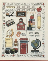 Leisure Arts Cross Stitch Pattern A Teacher Is Education School Pencil B... - £2.33 GBP