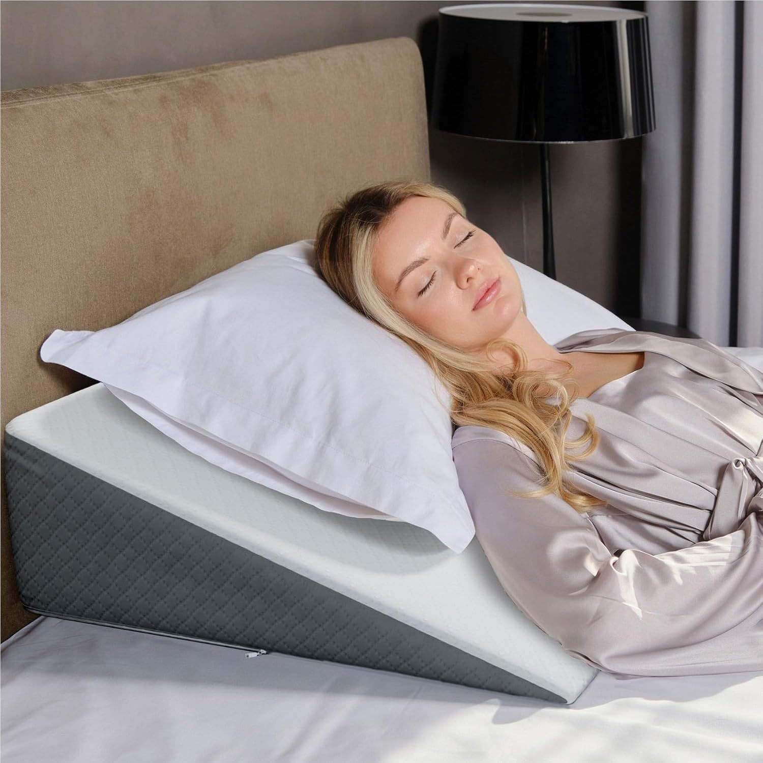 Kolbs Bed Wedge Pillow For Sleep Apnea, Sleeping Comfort, Relaxing, Acid... - $56.93