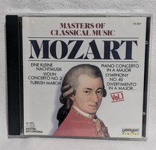 Embrace the Timeless Melodies of Mozart: Masters of Classical Music, Vol. 1 (CD) - £7.43 GBP
