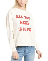 Wildfox All You Need is Love Sommers Sweatshirt Vanilla ( S ) - $65.92