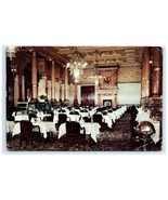 Vintage Hotel Metropole Dining Room Interior Brussels Belgium Postcard - $129.82 MXN