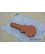 brown color guitar hardcase for dark red inside fit for LP electric guitar - $157.41