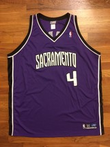 Authentic 2003 Reebok Sacramento Kings Chris Webber Road Purple Jersey 56 - £208.32 GBP