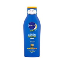 Nivea Sun Protect and Moisture Moisturising Sun Lotion High SPF 30, 200 ml  - £13.92 GBP