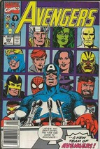 Avengers #329 ORIGINAL Vintage 1991 Marvel Comics Captain America - £10.24 GBP