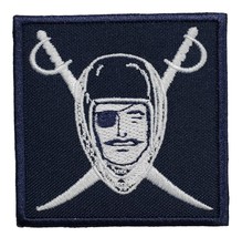 Oakland Raiders Football Super Bowl Embroidered Iron On Patch 2.5&quot; Las V... - $6.84+