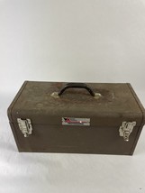 Vintage Vermont American Professional 18&quot; Tool Box w/Tray 18&quot;x9&quot;x9&quot; - £39.81 GBP