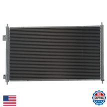 Trq Air Conditioning A/C Condenser Compatible 2003-2005 Honda Civic Ho30... - $103.07