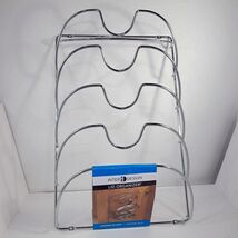 NEW Interdesign lid organizer rack metal for pots pans Inter Design for ... - $25.00