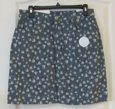 Croft &amp; Barrow® Slimming Skort Chambray Sailboat  Women&#39;s Sz. 4NWT MSRP$40 - $18.01