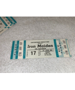 IRON MAIDEN UNUSED 1988 CONCERT TICKET KIEL OPERA HOUSE ST LOUIS USA MET... - $6.98