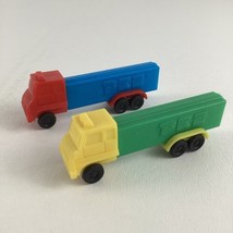 Pez Candy Dispenser Semi Truck 2pc Big Rig Transport No Feet Hauler Vint... - $23.71