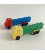 Pez Candy Dispenser Semi Truck 2pc Big Rig Transport No Feet Hauler Vint... - $32.49 CAD