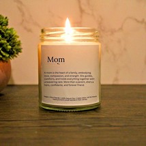 Mom Candle | Mothers Day Gift | Custom Mom Candle | Gift For Mom Definition - £14.38 GBP