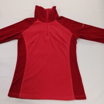 Columbia XL6624 Women's Red 1/4 Zip Pullover Sweatshirt Lightweight Size Small image 13