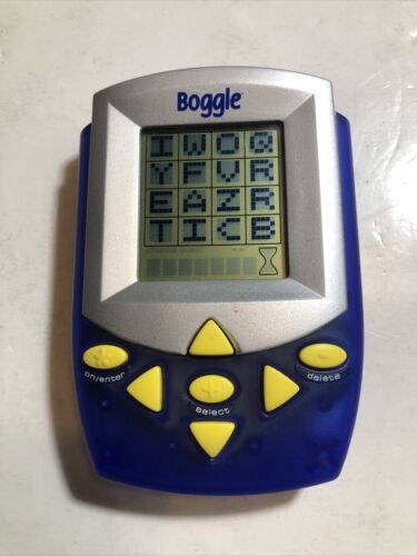 BOGGLE 2002 Handheld Electronic Game Hasbro Tested & Works - $4.45